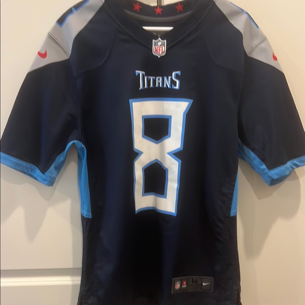 Nike Navy Titans Kids Jersey